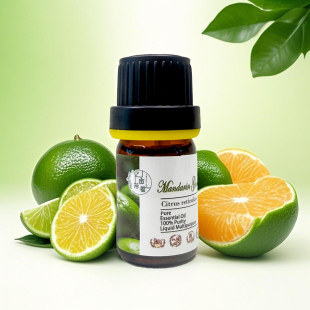 意大利冷压绿桔单方精油5ml调H化系统香薰芳疗缓解疲劳