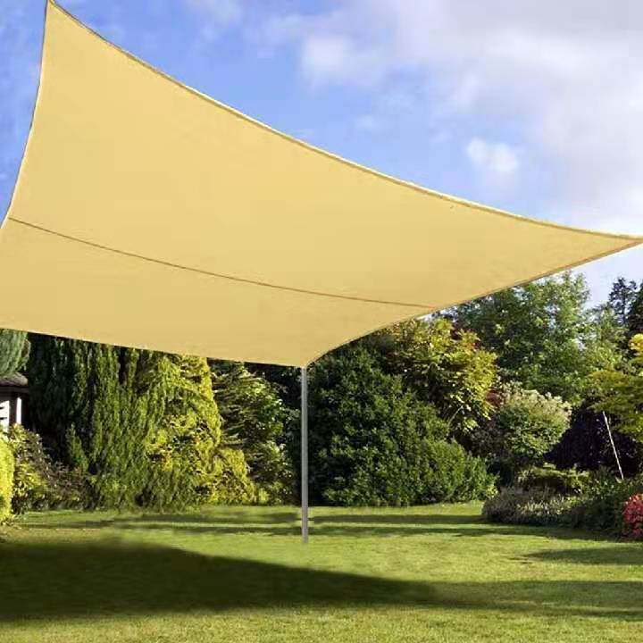 户外3x5m四角遮阳帆布庭院防水防晒防紫外线天幕室外花园雨棚景观