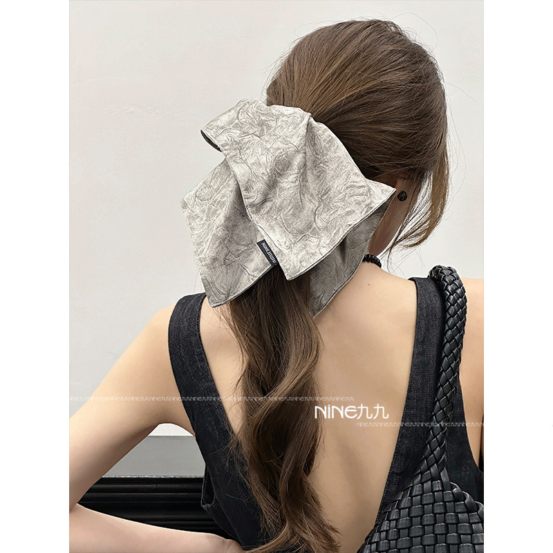 NINE九丨复古凹凸纹理设计大肠圈女低马尾发绳扎头发皮筋发饰女,饰品/流行首饰/时尚饰品新,发饰,淘宝优惠券,粉丝福利购,淘宝优惠卷