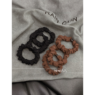 发绳不伤发头绳女 百搭面膜皮筋扎头发时尚 NINE九 高弹力发绳新款