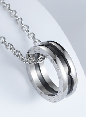 潮酷陶瓷戒指陶瓷男女JZ302