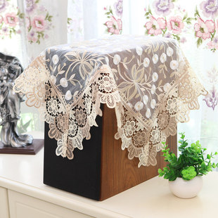 音箱盖布音响盖巾功放VCD功放桌小茶几桌布素雅小家电防尘台布垫