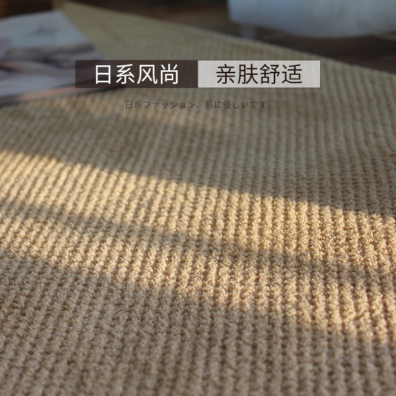 外贸 可机洗出口日本环保亲肤地毯地垫游戏垫保暖珊瑚绒菠萝格
