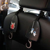 汽车挂钩创意车载挂钩座椅背挂钩内饰装 饰车内靠背钩子车用好物