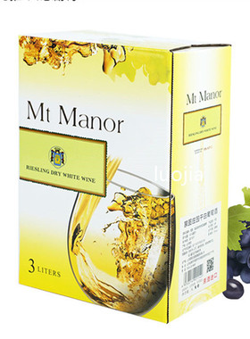 蒙图纸盒6斤干白 干红葡萄酒