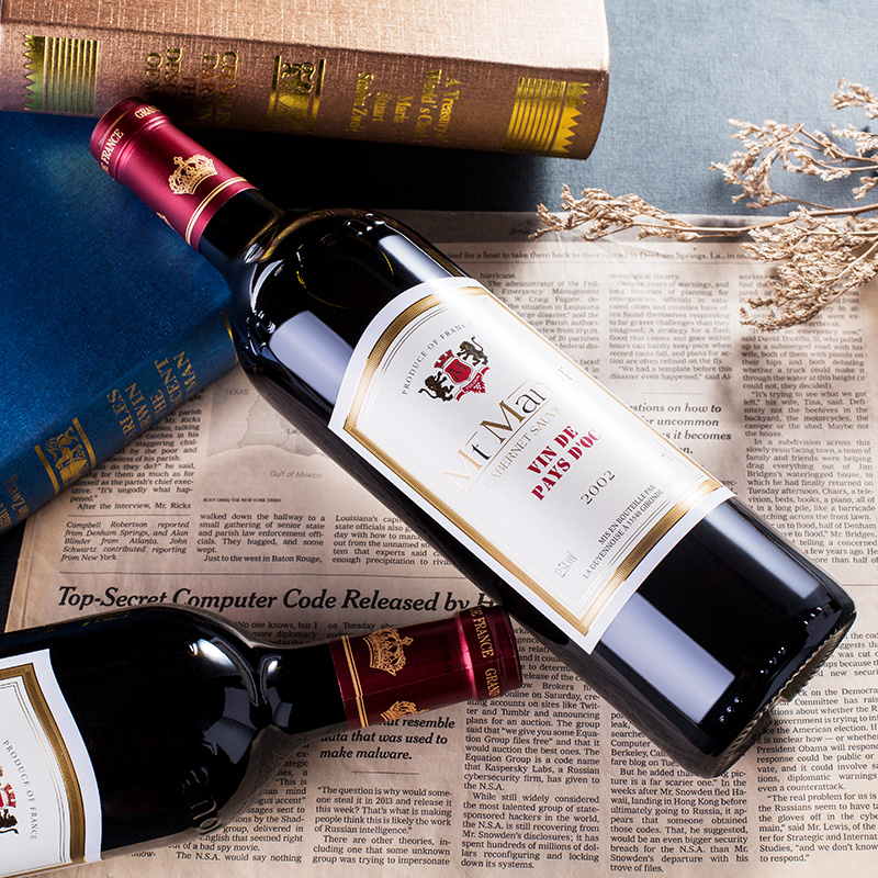 法国进口官方正品干红葡萄酒