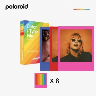 Polaroid宝丽来相纸拍立得相机itype相纸 彩边黑白胶片北京实体店