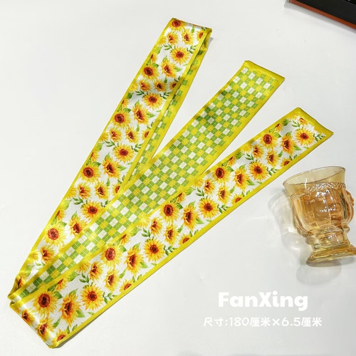繁星原创新款1.8长条飘带丝巾女复古高级感系脖护颈领巾气质腰带