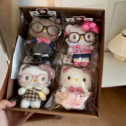 ins少女心kitty公仔毛绒可爱挂件礼物高颜值包包钥匙扣玩偶挂饰女