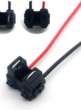 适用大众高尔夫6大灯H7前大灯座近光插头远光插座接头线卤素灯泡