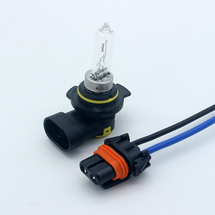 适用探界者T500 江淮瑞风S3前大灯9012卤素灯泡远近一体灯座插头