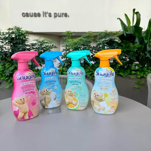snuggle韩国衣服香氛小熊喷雾皂香清新花香去味除臭增香小样分装