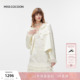 白色薄款 新款 醋酸上衣 外套女2026春季 MISSCOCOON可可尼缎感短款