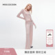 MISSCOCOON可可尼外套女2025冬新款 慵懒运动风100%绵羊毛针织套装