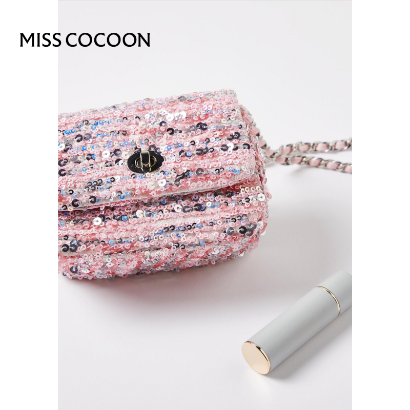 missCOCOON定制多色亮片刺绣包