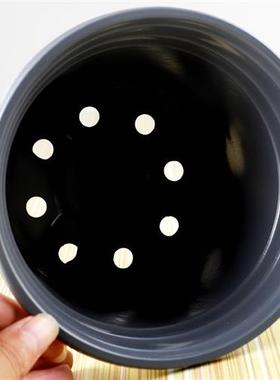 双色盆加厚蓝色白色扦插育苗花盆塑料营养钵小大厂家庭草莓多肉