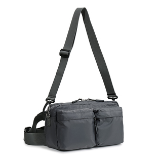 WAIST BAG军事风山系腰包胸包通勤尼龙斜挎包 2WAY 革新出品FORCE