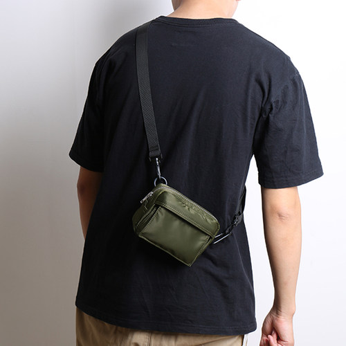 日系风TANKER单肩斜挎小包手机包