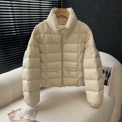 above deck爆款羽绒服女短款立领排骨百搭显瘦加厚保暖小个子外套
