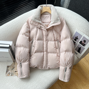 above deck羽绒服女短款韩版立领高端加厚保暖女士外套2025冬新款