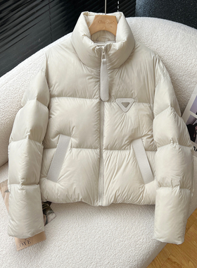 above deck短款立领羽绒服女2025年冬季新款时尚洋气高端保暖外套