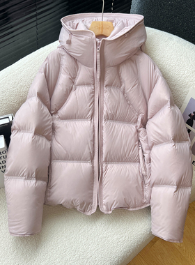 above deck今年流行爆款羽绒服女短款加厚连帽2025冬季新款原版潮