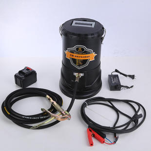 24V锂电池两用便携式黄油机7L小容量高压黄油注油器户外挖机铲车