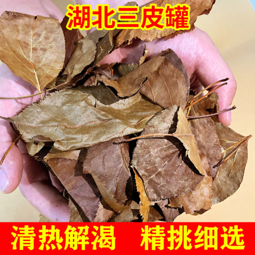 湖北特产三皮罐茶叶海棠叶凝清茶巫山神茶凉茶一皮罐红茶餐馆茶