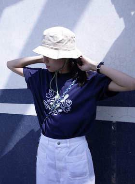 Circ Store 艺术家 YAN CONG 原创合作款 猫咪叶子 原创 t恤