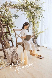 修 实景主题影楼设计装 2022实景新款 儿童实景道具影棚拍摄道具韩式