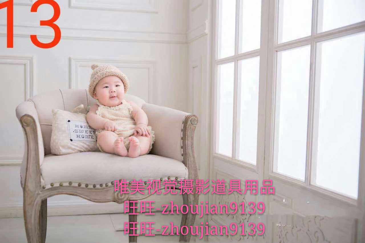 2018新款儿童实景影楼摄影道具婚纱影棚装修设计制作韩式儿童实景