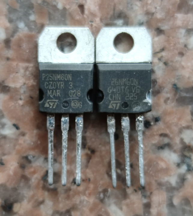 STP25NM60N  STP26NM60 进口原字 拆机