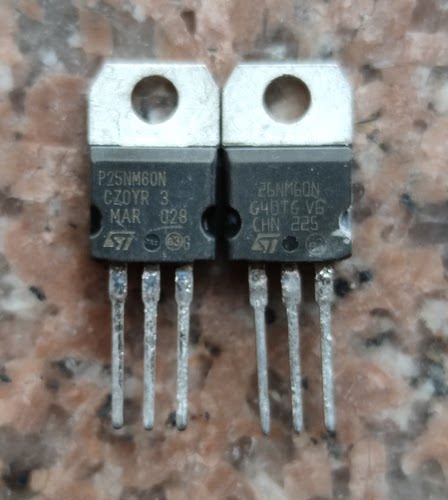 STP25NM60N  STP26NM60 进口原字 拆机