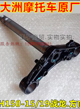 适用新大洲本田SDH150-15/19/22/26战龙彪豹方向柱CBX150三星立柱