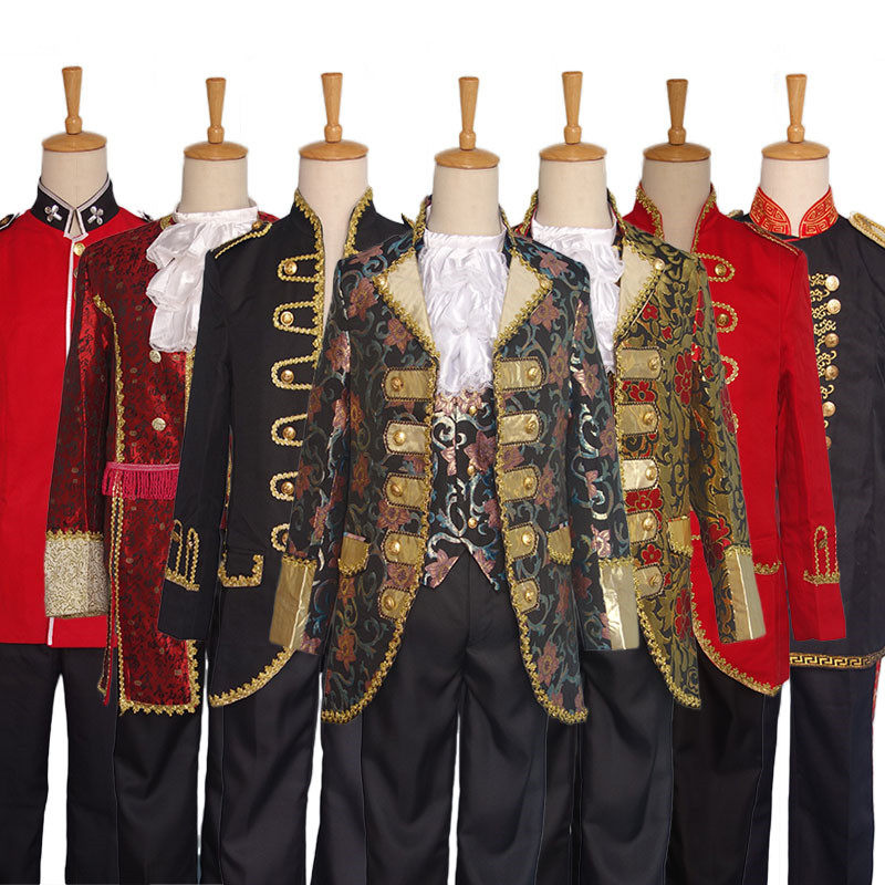 欧式宫廷服装男王子伯爵公爵威尼斯商人罗密欧服装欧洲礼服出租