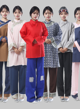 民国百姓老太太奶奶仆人丫鬟平民村妇人姑佣人媳妇女演出服装出租