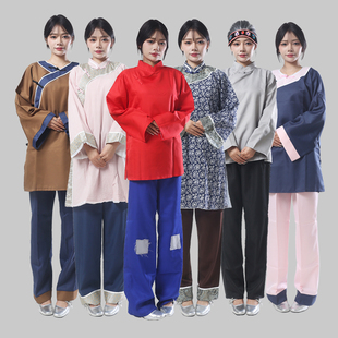 民国百姓老太太奶奶仆人丫鬟平民村妇人姑佣人媳妇女演出服装出租