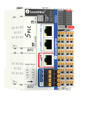雷赛智能S系列超薄型PLC有S308-1616-N与S508-1616-N可控8至32轴