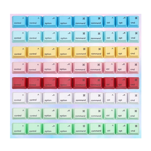 Apple Mac Pulcement CakeCap ​​OEM Sublimation PBT Caycap Command/Option/Control