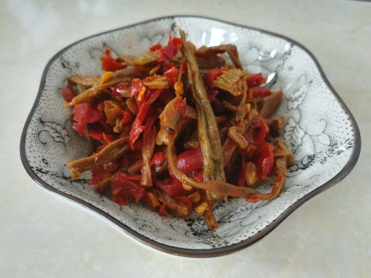 农家自制豆角杂菜500g邵东特产坛子扎菜豇豆干