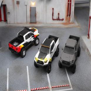 1:64丰田Toyota塔科玛Tacoma越野车皮卡gcd合金汽车模型生日礼品