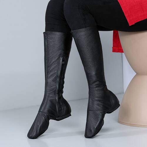 蒙古舞蹈靴子蒙族舞靴软底透气