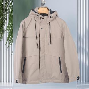 金利来男士白鹅绒羽绒服冬季连帽保暖中青年外套MDSF39914287-69