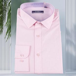 长袖 上衣MSL20111406 衬衫 含棉商务正装 春秋纯色修身 金利来男装