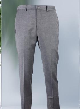 金利来男装西裤 2024秋季新款含羊毛修身商务正装MPTG19913081-38
