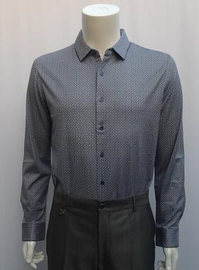 金利来男装翻领长袖T恤 春秋标准版含桑蚕丝棉MTLD188-31002-75