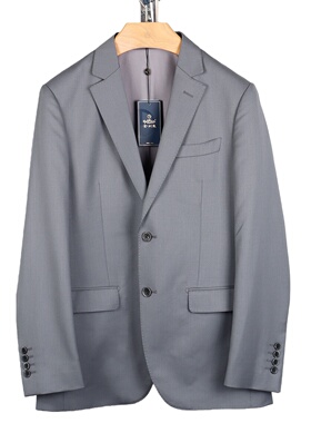 金利来男装商务西服秋标准版型时尚气质羊毛西装外套MZTF35016291