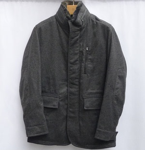 金利来加厚立领保暖羽绒服冬季獭免毛领中老年外套TDSC388-25003