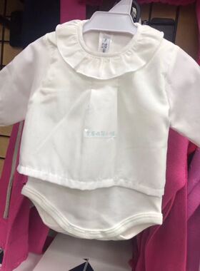 CALAMARO衬衫式打底衫爬服包屁衣哈衣19023