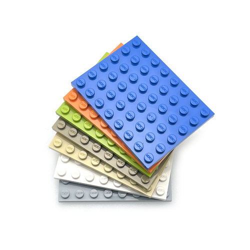 双鹰cada咔搭积木6x8基础板配件
